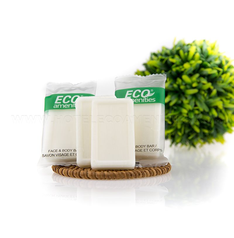 ECO AMENITIES Hotel Face Wash & Body Soap 14g/0.5oz