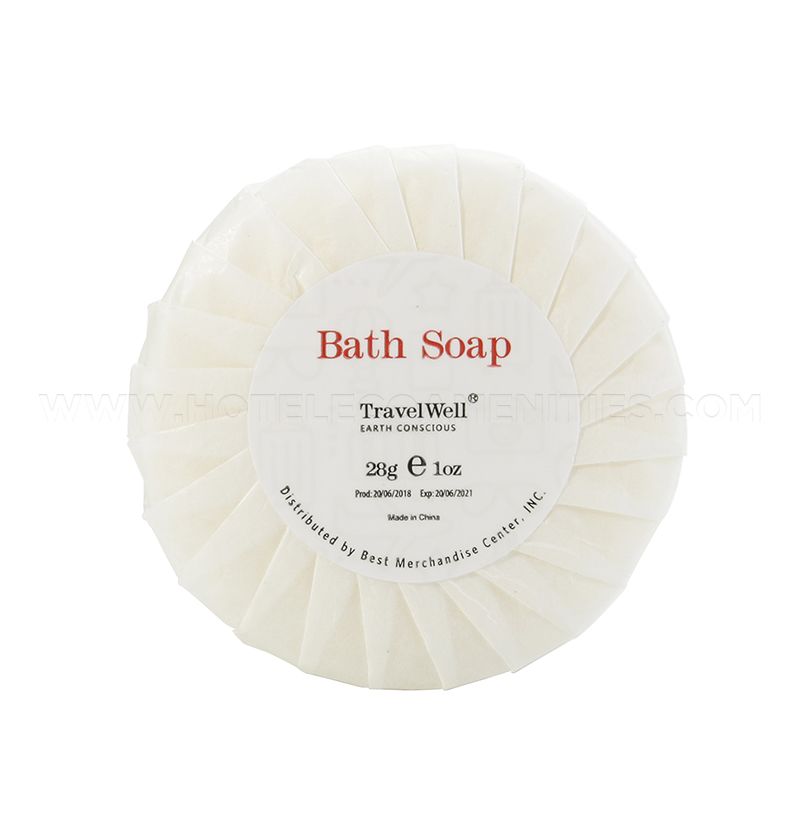 TravelWell Tissue Wrap Hotel Soap 28g/1oz