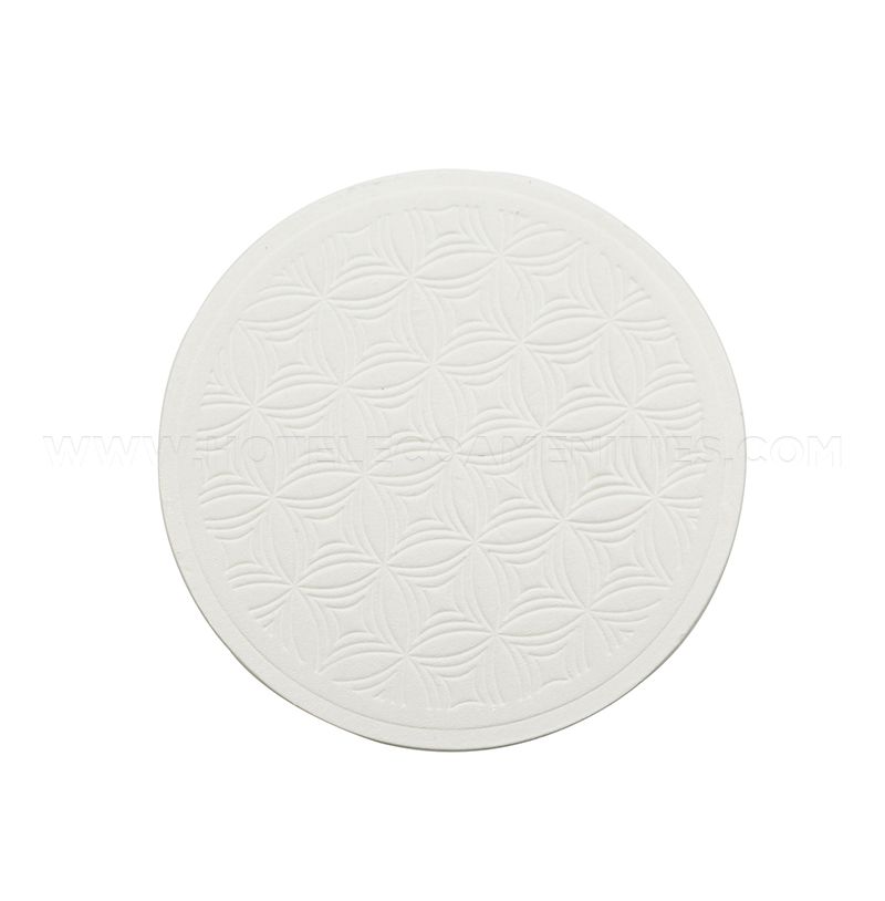 TravelWell Embossed Round 3.54-inch Coaster