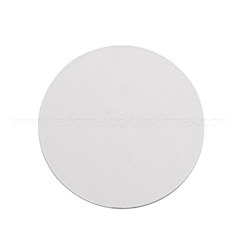 TravelWell Hotel Round Paper Cup Coaster 3.54 Inch