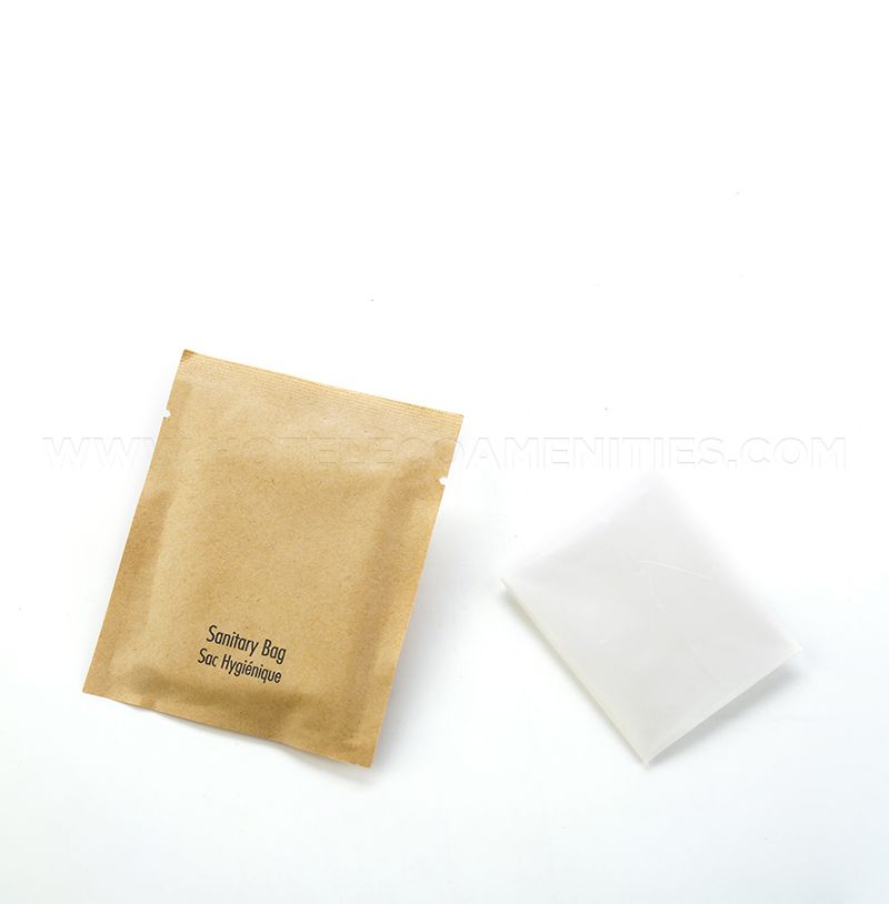 BIOCORN Individually Wrapped Hotel Sanitary Bag