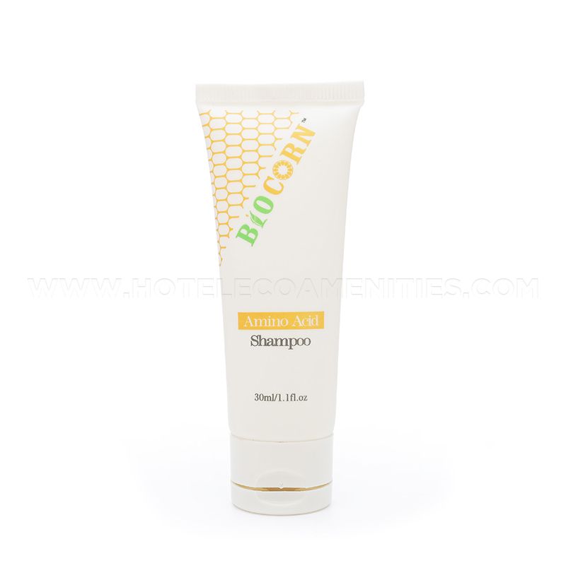 BIOCORN Hotel Size Toiletries Bio-Plastic Material Hotel Shampoo 30ml/1oz