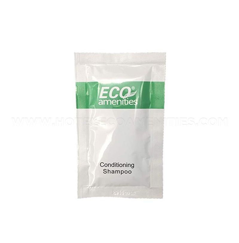 ECO AMENITIES Sachet Hotel Shampoo & Conditioner 2 in 1, 10ml