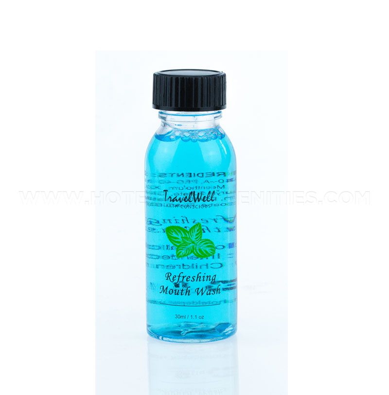 TravelWell Travel Size Mouthwash 30ml/1oz