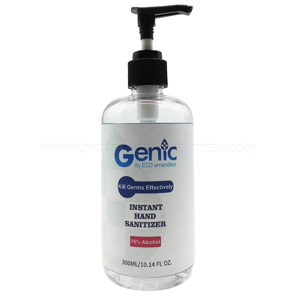 Genic by ECO AMENITIES 75% Alochol Based Instant Hand Sanitizer 300ml