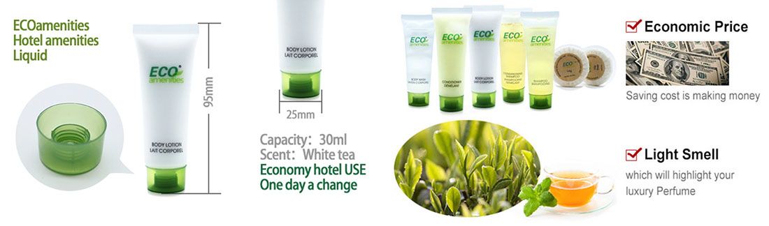 ECO AMENITIES Hotel Body Lotion, 30ml/1oz