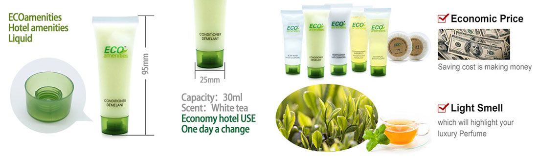 ECO AMENITIES Hotel Conditioner 30ml/1oz