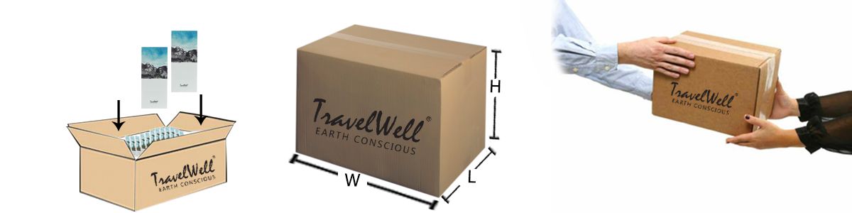 TRAVELWELL Individually Wrap Cleansing Wipes