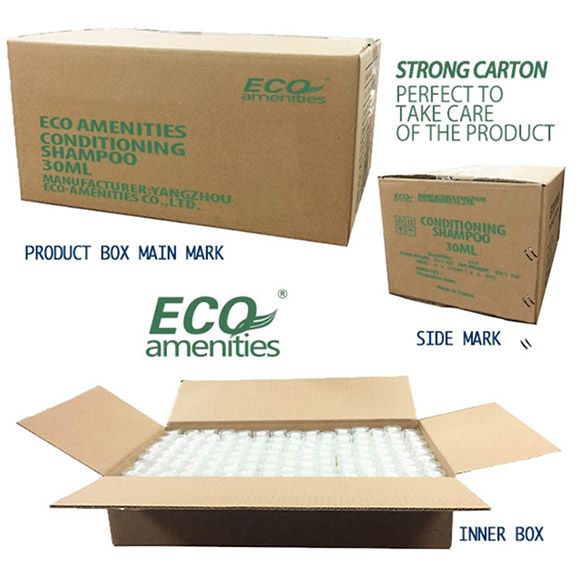 ECO AMENITIES Hotel Cotton Swabs and Cotton Pads